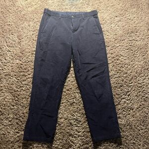 Corduroy pants Blue slim
